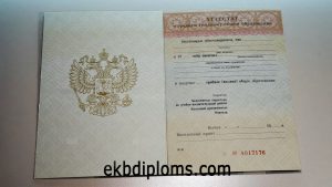 Аттестат 11 классов 1994-2006 года